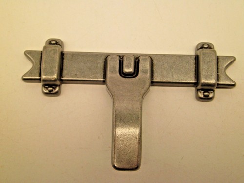 10 Mid-Century AMEROCK Pewter Furniture CABINET Pull HANDLE DRESSER HOOK SC