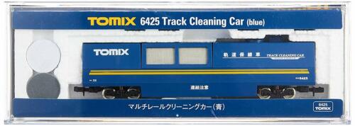 F//S N scale with Optional Supplies Set Tomix 6425 Track Cleaning Car Blue