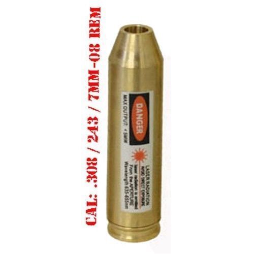 US Brass Cartridge Bore Sighter Boresight Red Dot Laser For Scope CAL Hunting