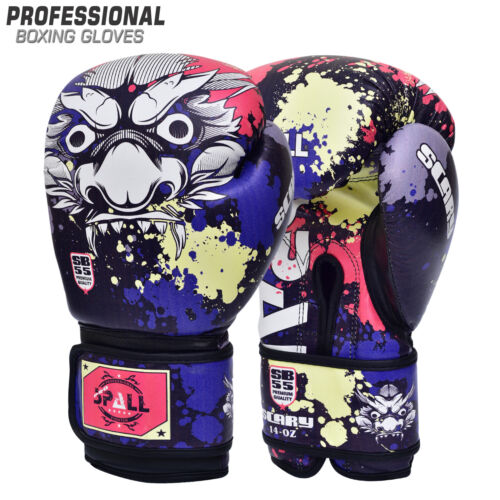 Boxing Gloves Scary Muay Thai Training Punching Bag Sparring MMA kickboxing 