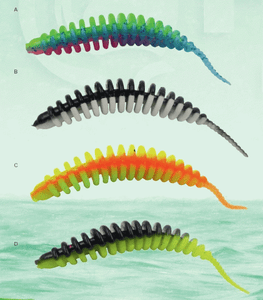 Paladin Pro Baits Rib gummikoeder 65mm