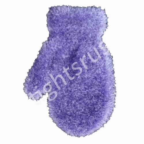GIRLS MAGIC MITTENS FEATHER SOFT MITS WINTER WARM GLOVES 6 COLOURS CHILDREN