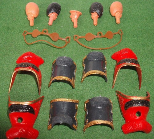 Têtes en très bon état les yeux droit étriers 15 pièces x gardes selles VINTAGE BRITAINS