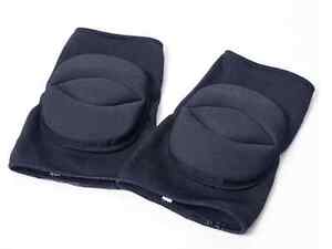1 Pair Knee Pads For Dance Gym All Sports Black Protector Pads S and M Size