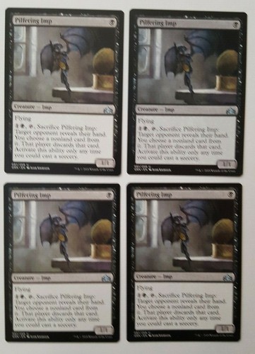 4x Pilfering Imp Guilds of Ravnica MTG Magic The Gathering NM Playset