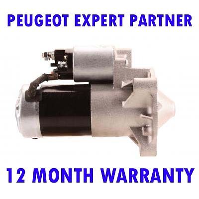 Peugeot partner 1.9 2.0 1996 1997 1998 1999 2000-2015 starter motor