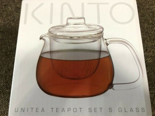KINTO UNITEA Teapot Tea Pot Set S Glass 8363 500ml from JAPAN