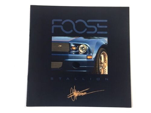 2006 2007 Ford Mustang Foose Chip Stallion Original Car Sales Brochure Catalog 