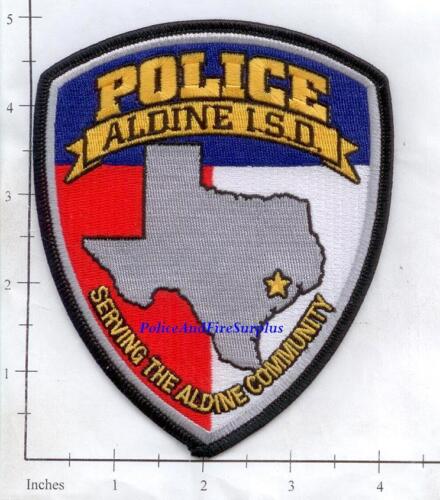 Aldine Independent School District TX Police Dept Patch Texas