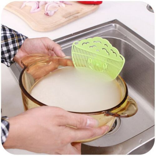 Washing Strainer Rice Sieve Beans Peas Drainer Cleaning Colander Kitchen Gadget