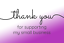 1-100 Pack of Thank You For Supporting My Small Business Cards A6 with Envelopes 