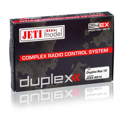 DUPLEX 2.4EX Empfänger REX 10 10-Kanal JETImodel 80001239 820228