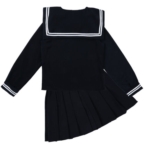 Womens Cosplay Japanese Students School Girl Sailor Uniform Outfit Costume Dress