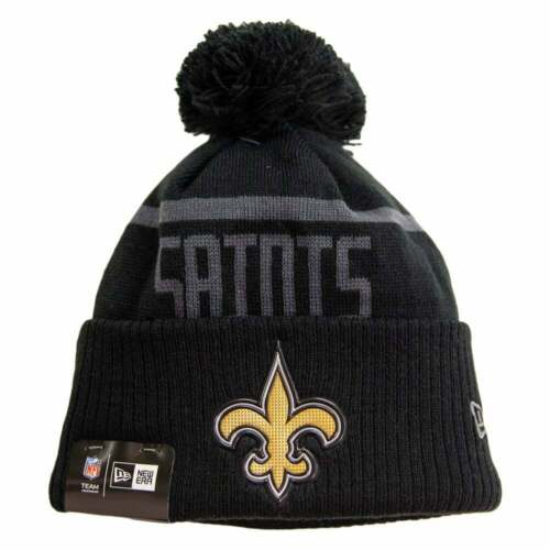 New Era NFL New Orleans Saints BC Cuffed Pom Knit