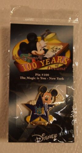 disney/'s 100 years of dreams-pin #100 magic is you-new york SEALED//NEW