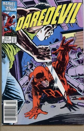 Daredevil 1964 series # 240 UPC code very fine comic book 