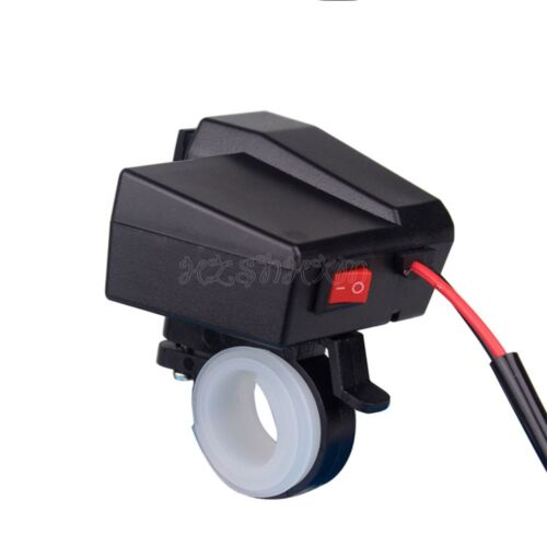 USB Charger LED Voltmeter Fit Kawasaki Vulcan Classic Mean Streak 1500 1600