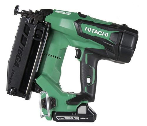 Hitachi NT1865DM 2-1//2/" 18 V Brushless Lithium Ion 16Ga Straight Finition Cloueur