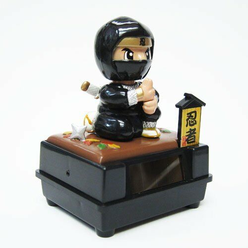 Solar Figurine Japanese Ninja 