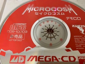 Mega CD Demo Microcosm Sample Japan Sega Rare Collector’s Used Japan D5