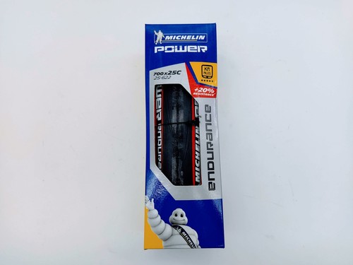 Michelin 2020 Power Endurance Clincher Road Tire 700x25c Red//Black 1PCS