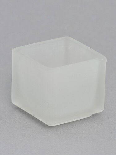 120 Frosted 5cm Glass Tealight Votive Candle Holder bomboniere event white BULK