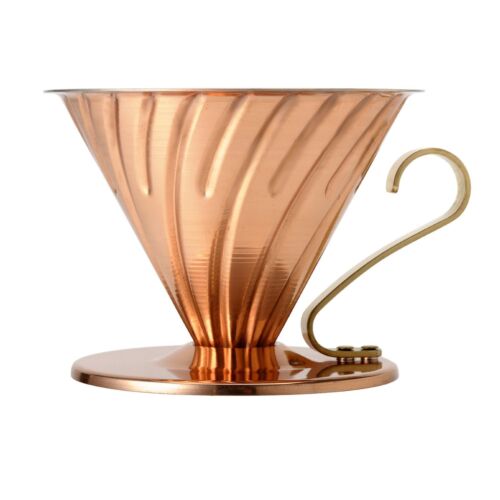 New Hario V60 Copper Coffee Dripper VDP-02CP for 1~4 cups Japan Import! 