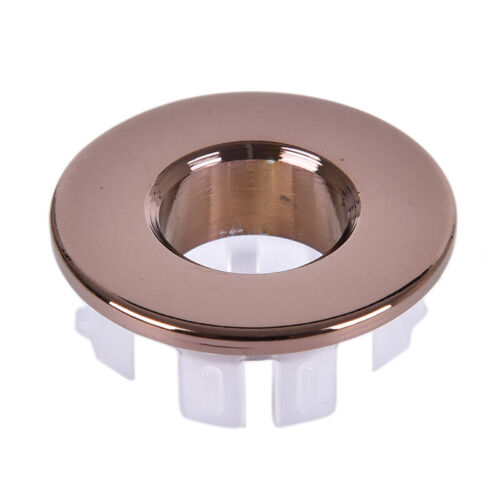 Bathroom Basin faucet Sink Overflow Cover Brass Six-foot Ring Insert Replacem HF