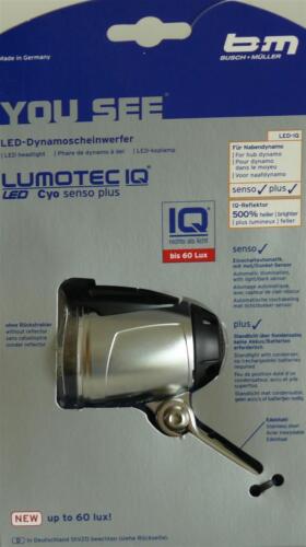 Busch /& Müller Lumotec IQ CYO Senso Plus Leuchte Silber