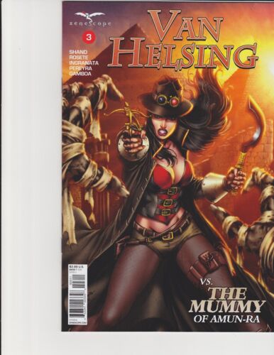 Van Helsing vs The Mummy #3 Cover A Zenescope Comic GFT NM Luis 