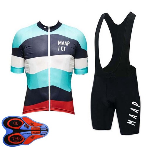 2020 Men Cycling Jersey Bib Shorts Set Bike Clothing Bicycle Short Sleeve Outfit