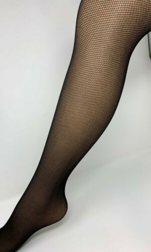 Details about  &nbsp;Black Fishnet Effect Mesh fashion Tights sizes S,M,L,XL 1pp On Trend UK Stock