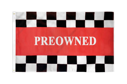 Details about  / Preowned Flag 3x5 Pre-Owned Car Banner Sign Used Cars Dealership Flag