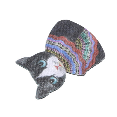Trendy Cat Pattern Brooch Pin Costume Jewelry Clothing Sweater Party Decor 6A