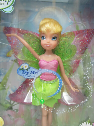 Disney Faries Berry Blossom Tinker Bell her Wings Light Up /& Magical..........