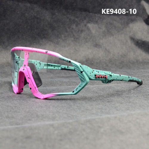 Hot KAPVOE Photochromic Goggles Unisex Road Mountain Bike TR-90 Sport Sunglasses 