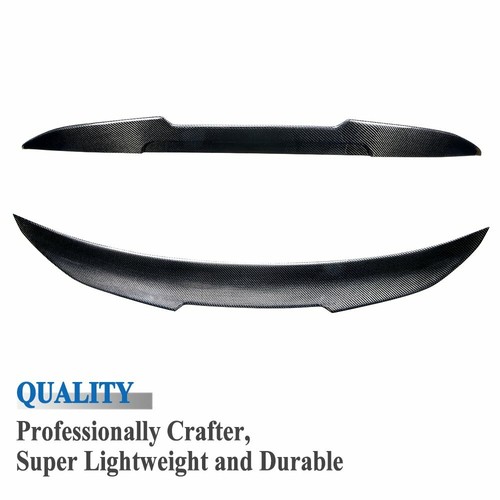 Carbon Fiber PSM Style High Kick Trunk Spoiler for 2009-16 BMW F10 5 Series /& M5