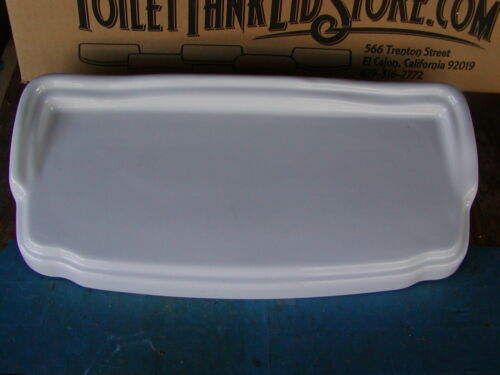 Mancesa 02110 Toilet Tank Lid Tray Style 20 x 9 Study picture carefully WHITE 7C