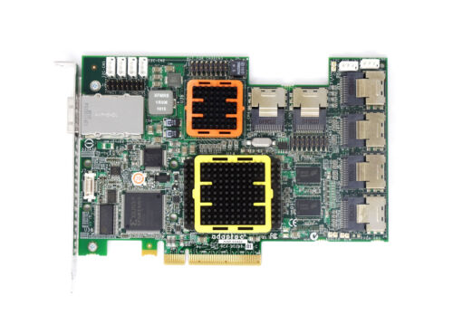ASR-52445 Adaptec 512MB PCIe 28-Port 24 Internal 4 External SAS Raid Controller