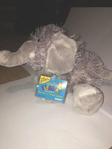 Details about  / NWT Webkinz Original FULL SIZE Retired Elephant New With Code