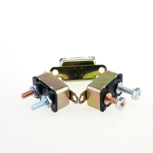 Auto Automatic Fuse Reset Circuit Breaker Copper Stud Bolt Type 12V 30A//40A//50A
