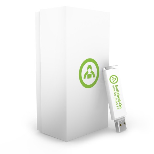 SOS MATH 8th Grade 8 Box Set USB Switched on Schoolhouse Mathematics AOP MF