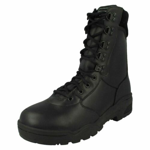 Magnum Lace Up Leather Combat Boots Magnum Cen 