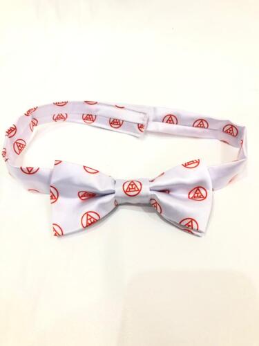 MASONIC BOW TIES RED BRAND NEW ROYAL ARCH BOW TIE Fraternity MASONIC TIES