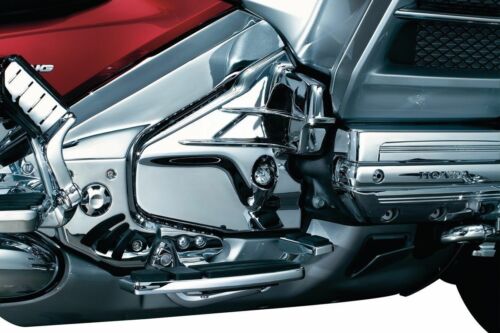Kuryakyn Chrome Louvered Transmission Cover Shroud Honda Goldwing 2016 1800 F6B