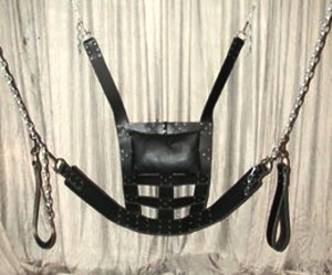 Leather Sex Slings 85