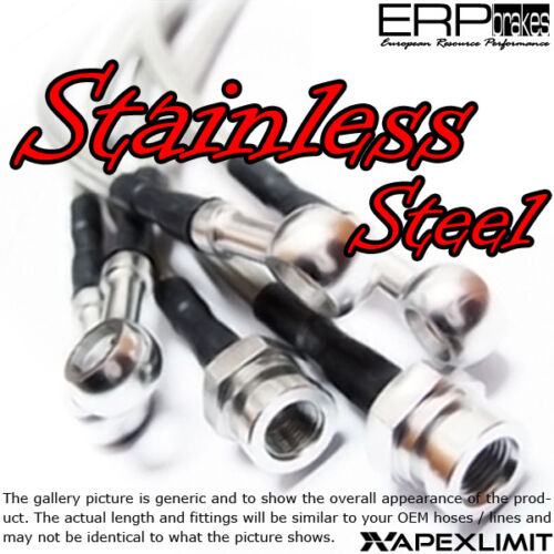 Stainless Steel Brake Lines for 1995-2005 Chevy Cavalier 