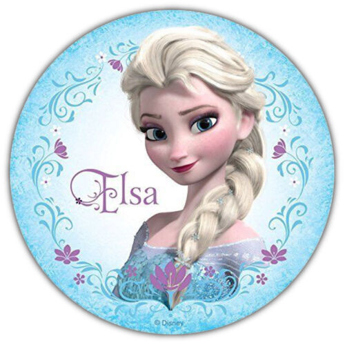 3/'/' or 5/'/' Frozen Elsa Face Cartoon Car Bumper Sticker Decal