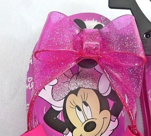 Disney Minnie Mouse Sandals Toddler Girls Size Medium 7-8 Pink Flip Flops NEW