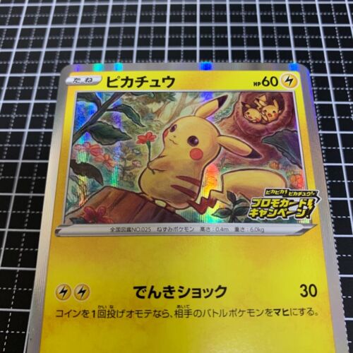 Details about  / Pokemon Card Pikachu 124//S-P 2020 Japanese Promo campaign /"EM/" With Tracking
